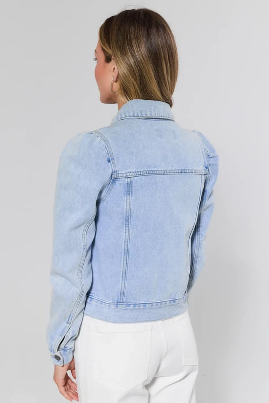 Roxanna- Giacca di Jeans Lavaggio Scuro