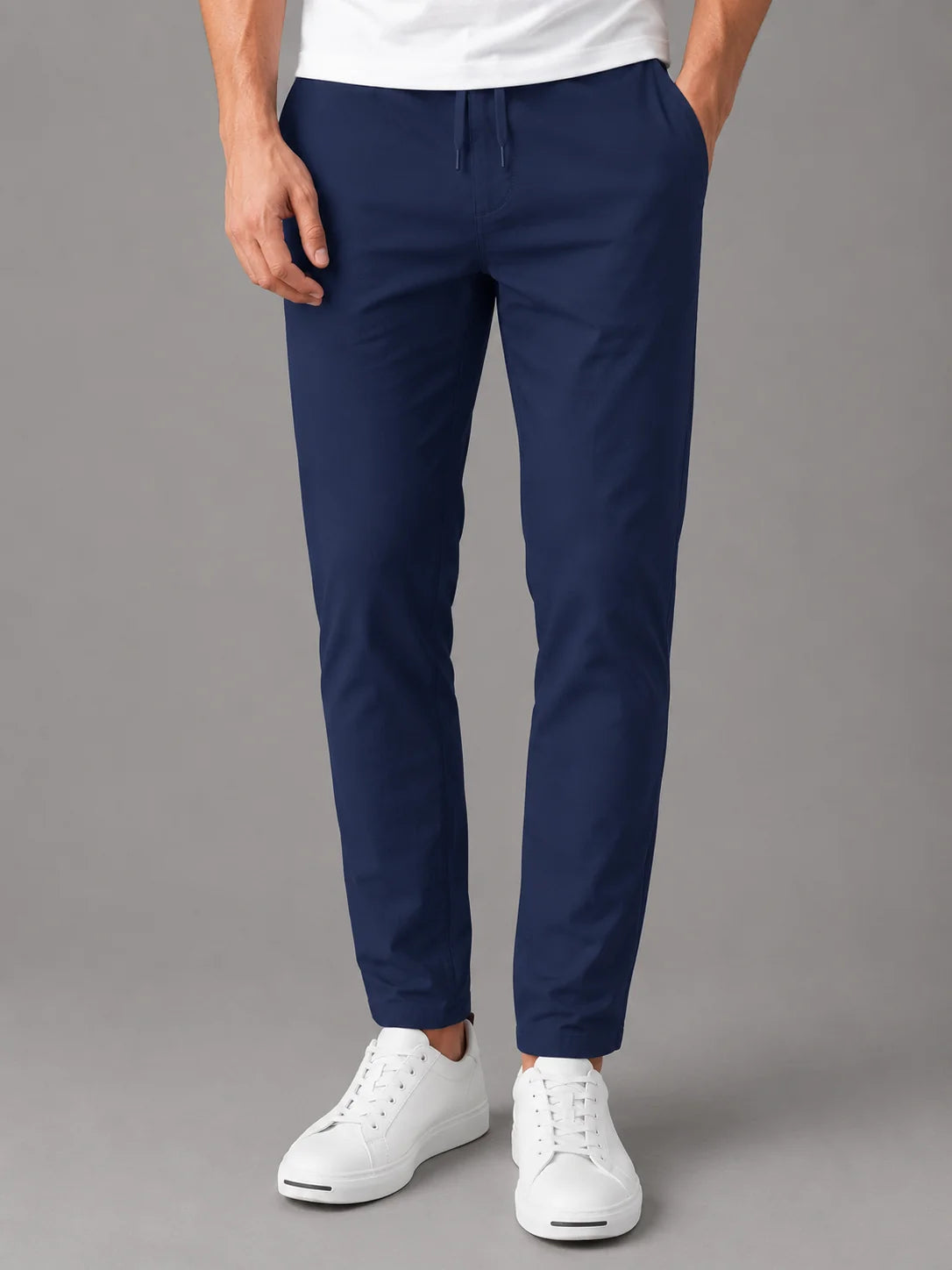 Wade- Pantaloni in cotone e lino