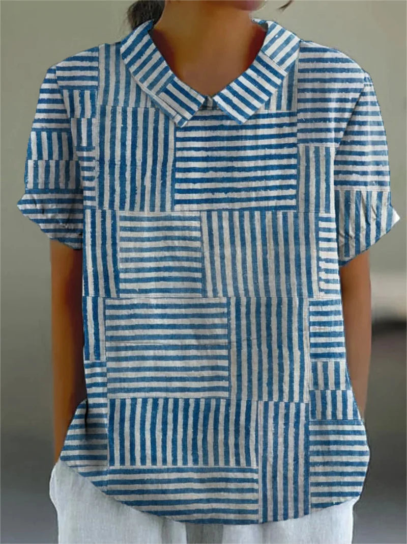 Amelia- Camicia a righe classica