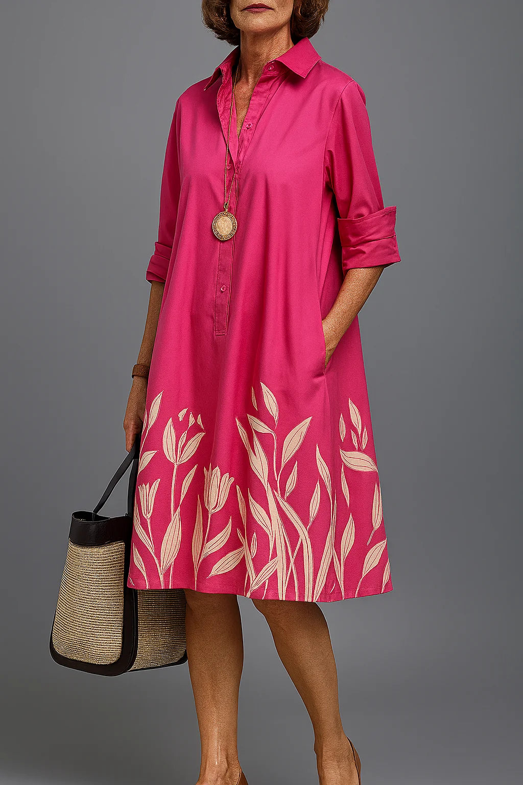 Grace - Comodo Vestito Midi