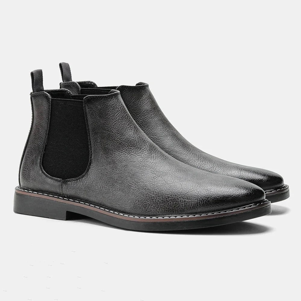 Aiden - Stivali Chelsea slip-on da uomo eleganti – versatili stivaletti classici in pelle