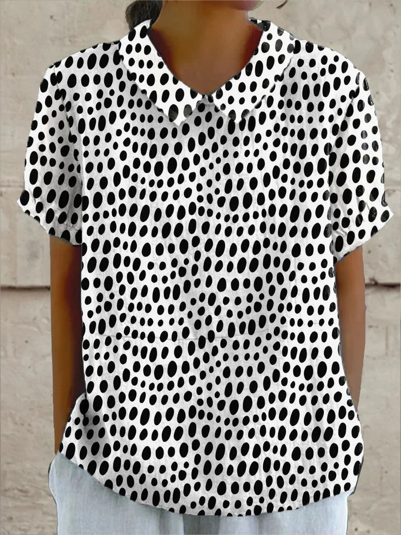 Alice - Blusa Classica a Pois