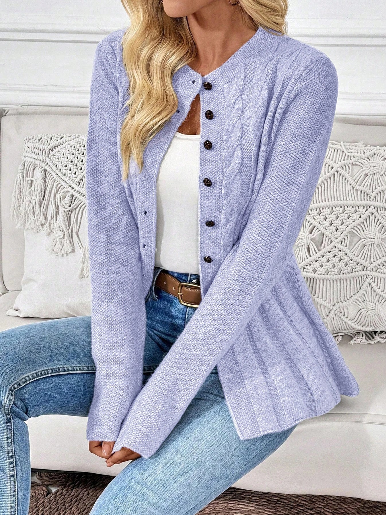 Cardigan a costine Cléa