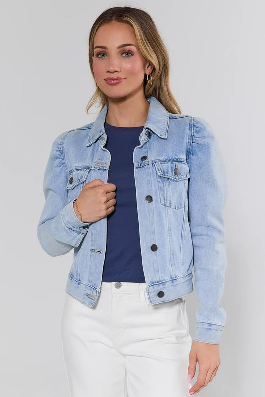 Roxanna- Giacca di Jeans Lavaggio Scuro