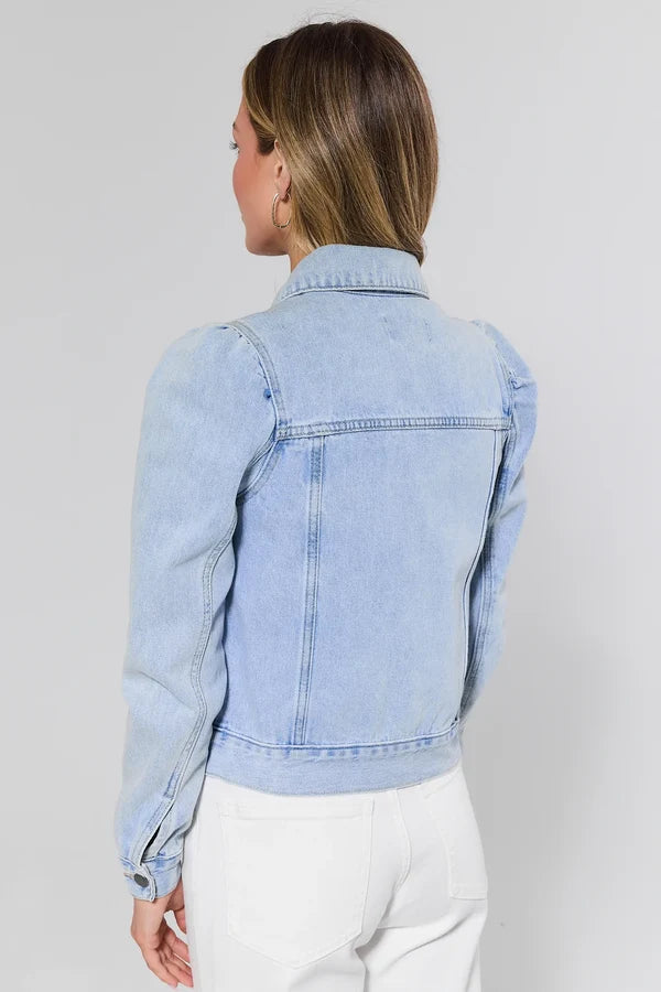 Roxanna- Giacca di Jeans Lavaggio Scuro