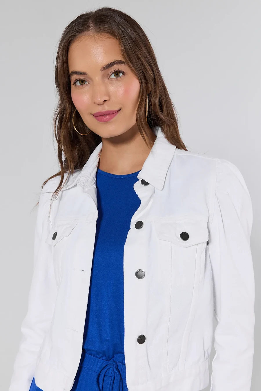 Roxanna- Giacca di Jeans Lavaggio Scuro