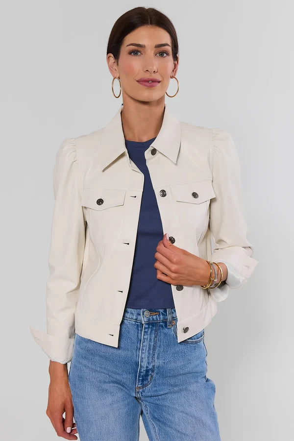 Roxanna- Giacca di Jeans Lavaggio Scuro