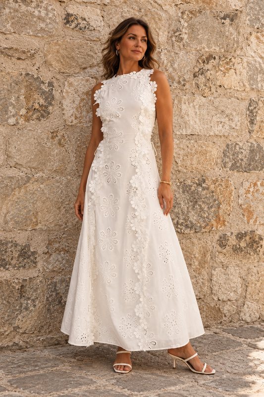 L'abito Ivory Bloom