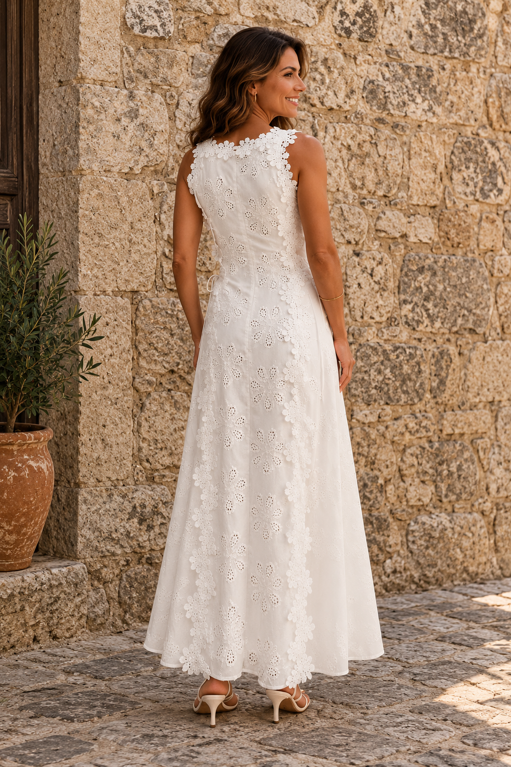 L'abito Ivory Bloom