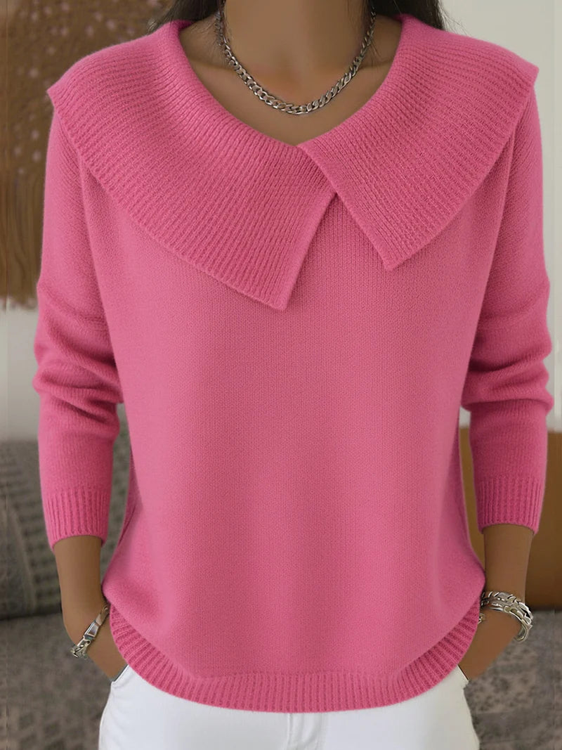 Sunnora - Maglione caldo con collo morbido