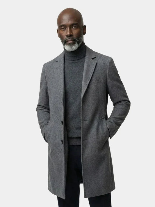 Jude - Trench da uomo in misto lana