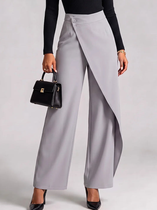 Annie- Pantaloni casual ampi a gamba larga