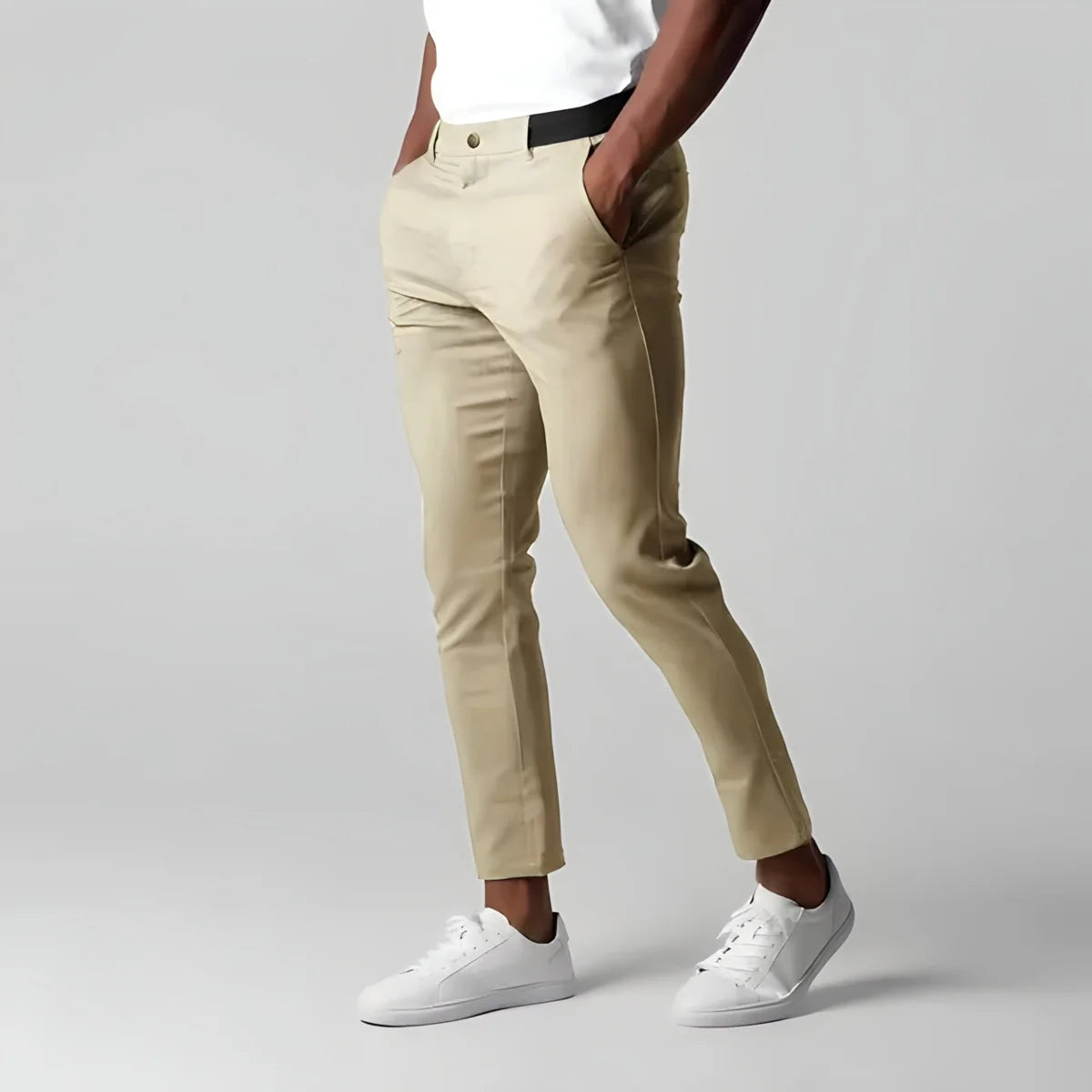 Palmer - Chino da uomo elasticizzati, eleganti e comodi