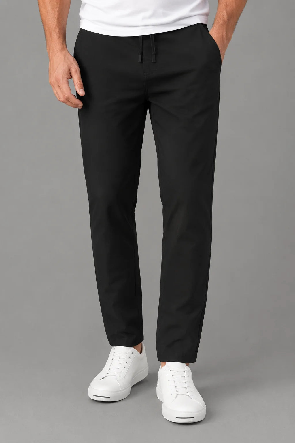 Wade- Pantaloni in cotone e lino