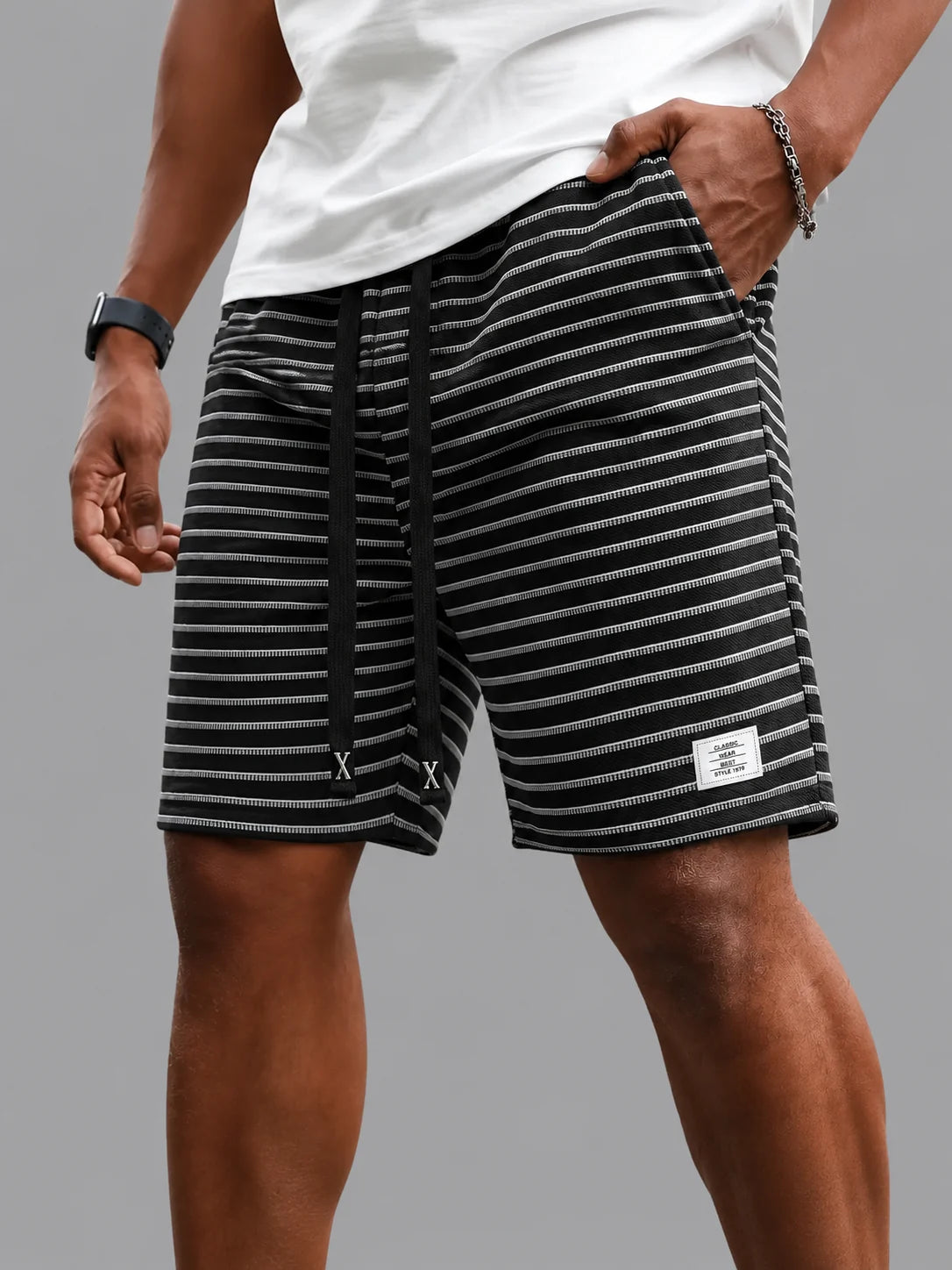 Gerald- Pantaloncini a righe
