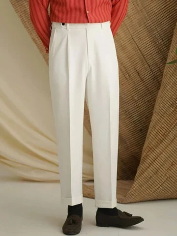 Stefan - Pantaloni classici elasticizzati