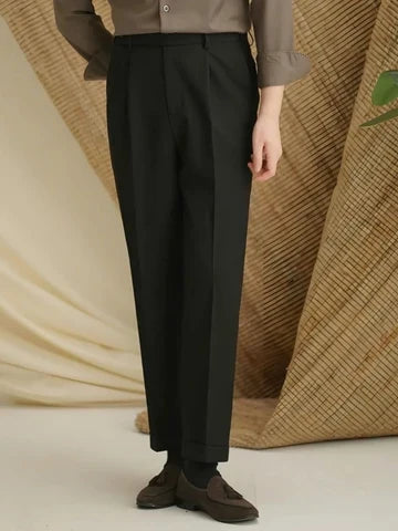Stefan - Pantaloni classici elasticizzati